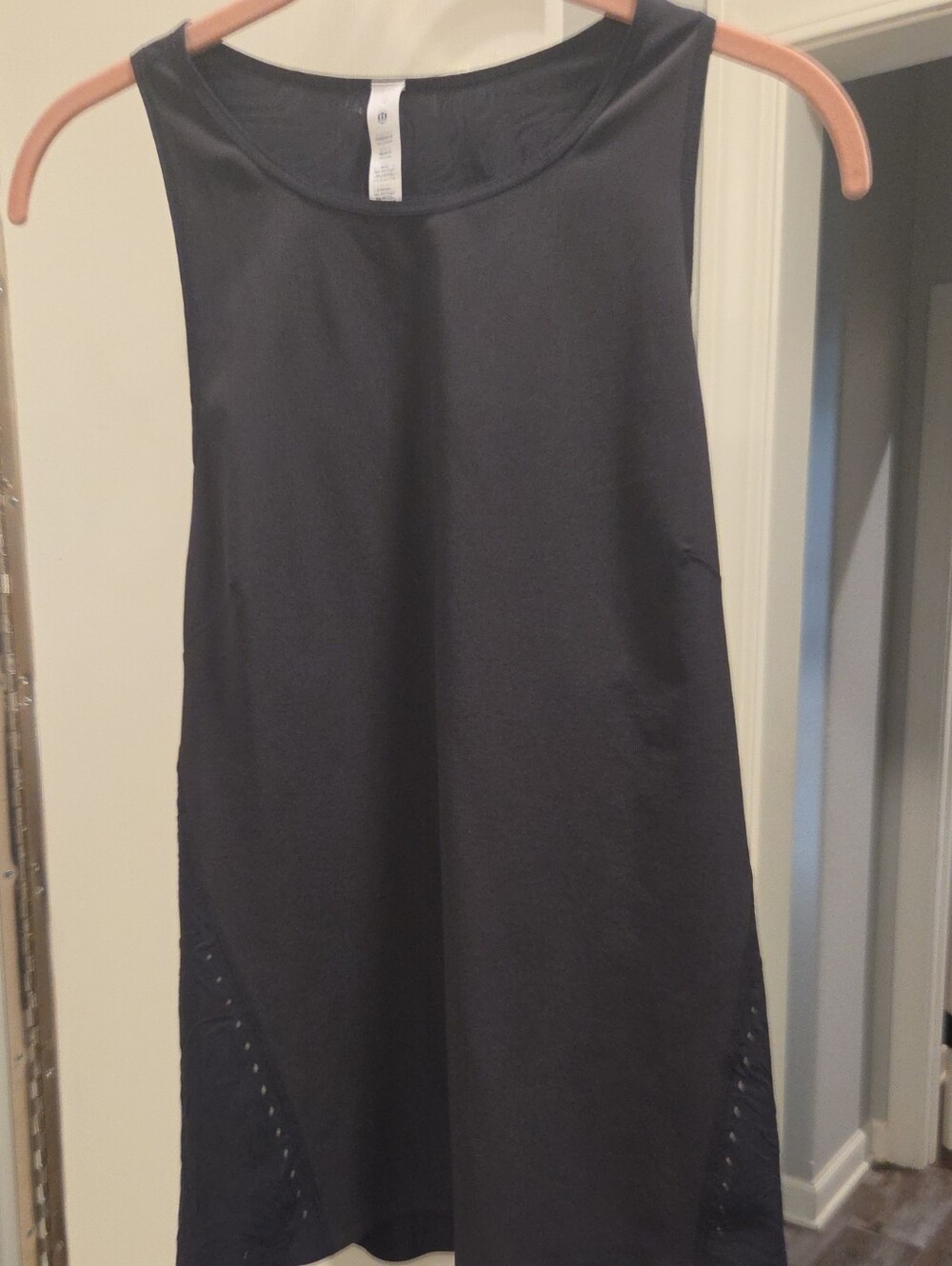 lululemon athletica Black Sleeveless Tank Top